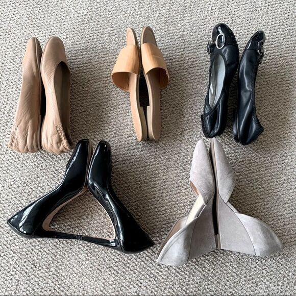 Lot of shoes: 5 pairs, neutral shoes, office shoes - Picture 3 of 8